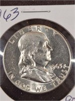 1963 FRANKLIN HALF DOLLAR