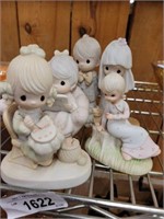 GROUP PRECIOUS MOMENTS FIGURINES