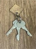 Lot of 3 Vintage Keys