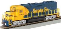 Bachmann - EMD GP40 W/DCC -- Santa Fe #3508