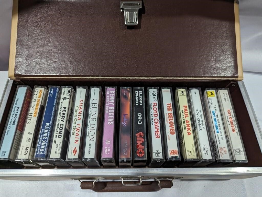 CASSETTE TAPES & CASE