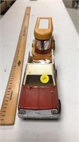 Die cast model ERTL truck and trailer