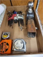 TRAY- TOOLS, TRAILER HITCHES, MISC