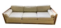 Mid Centruy Modern Style White Couch