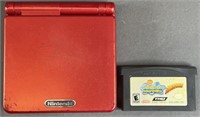 Nintendo Game Boy Advance SP w/ Game