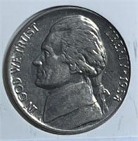 1938 Jefferson Nickels