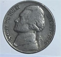 1939D Jefferson Nickels