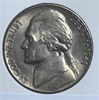 1941D Jefferson Nickels