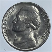 1941S Jefferson Nickels