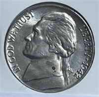 1942P Jefferson Nickels