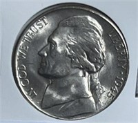1945S Jefferson Nickels