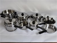 Lifetime Stainless Steel Pots And Pans Group