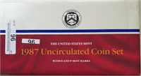 1987PD  Mint UNC Set