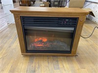 SMALL PORTABLE ELECTRIC FIREPLACE