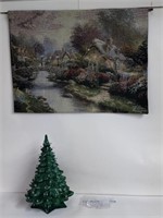 Vintage Ceramic Christmas Tree Light Grouping