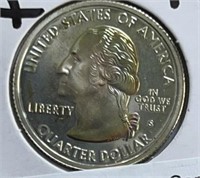 2002S Washington Quarter Silver PR Louisiana