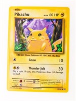 Pikachu 35/108 Common Pokemon TCG XY Evolutions Ca