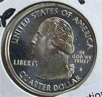 2003S Washington Quarter Silver PR Maine