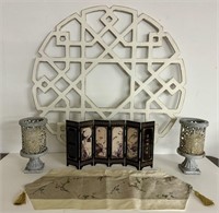 Chinese Table Screen & Home Decor