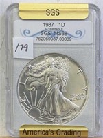 1987S Silver Eagle