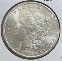 1882CC  Morgan Silver Dollar
