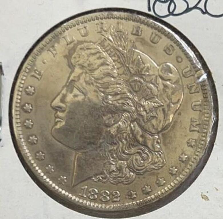 1882O  Morgan Silver Dollar