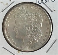 1884S  Morgan Silver Dollar