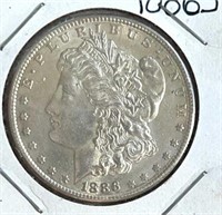 1886S  Morgan Silver Dollar