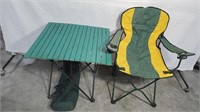 Folding Table and Chair