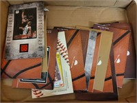 TRAY OF JERSEY BALL CARDS