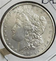 1890  Morgan Silver Dollar