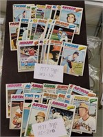 1977 202-321 TOPPS CARDS