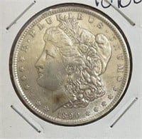 1890O  Morgan Silver Dollar