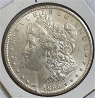 1890S  Morgan Silver Dollar