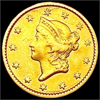 1852 Rare Gold Dollar NEARLY UNCIRCULATED