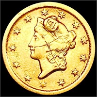 1853-O Rare Gold Dollar HIGH GRADE