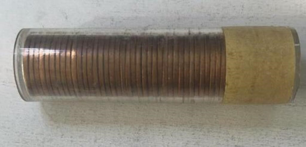 Roll of 1963D Lincoln Cents UNC