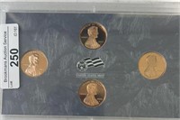 2009 Proof Lincoln Cents (4) Coin Set