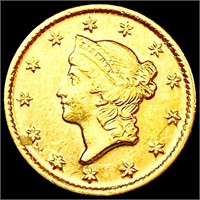 1849-O Rare Gold Dollar CLOSELY UNCIRCULATED