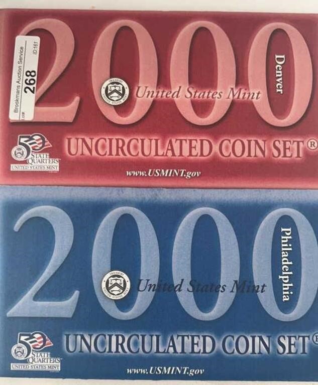 2000 UNC US Mint Set