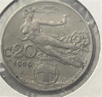 1909 Italy 20 Centesmi