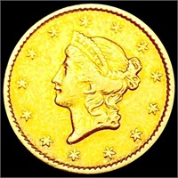 1850 Rare Gold Dollar CLOSELY UNCIRCULATED