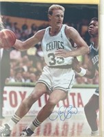 Larry Bird Signed 8x10 Photo Celtics