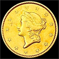 1850 Rare Gold Dollar CLOSELY UNCIRCULATED