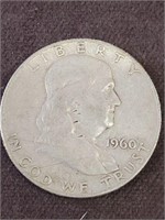 1960 FRANKLIN HALF DOLLAR