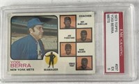 Yogi Berra EX5 Graded Card Mets Vintage