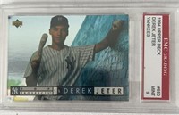 Derek Jetter Mint9 Graded Card Yankees