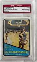 1972 Lakers Vintage Basketball NM7 Graded Card