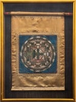Sino-Tibetan Mandala Thangka, 18th Century