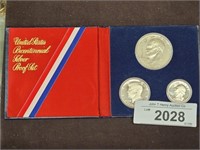 US BICENTIAL SILVER PROOF SET